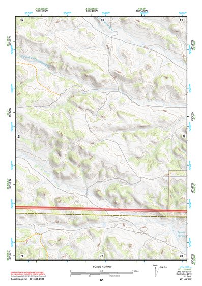 45106NW Page 65 Lame Deer Topo Preview 1