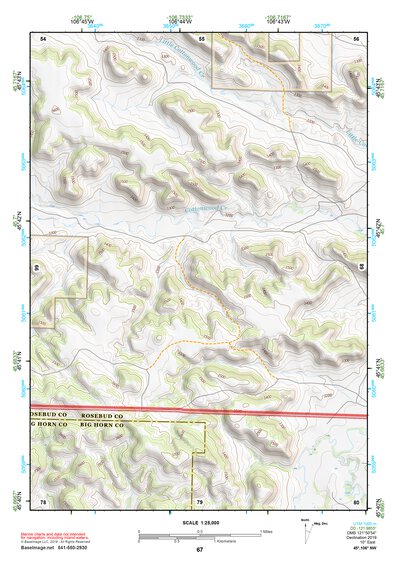 45106NW Page 67 Lame Deer Topo Preview 1