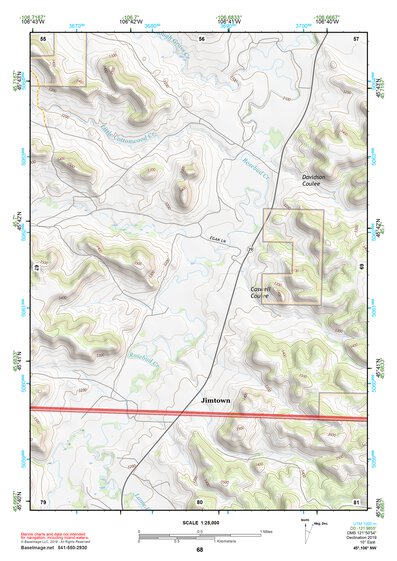 45106NW Page 68 Lame Deer Topo Preview 1
