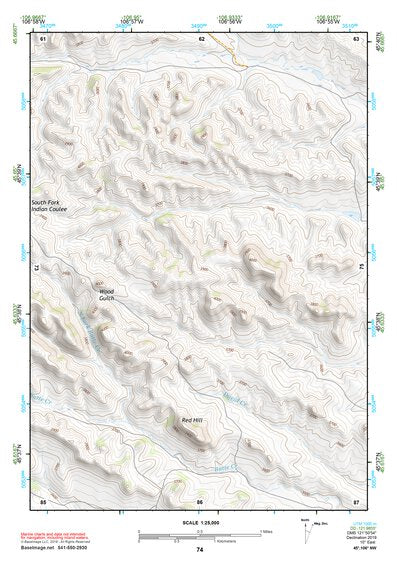 45106NW Page 74 Lame Deer Topo Preview 1