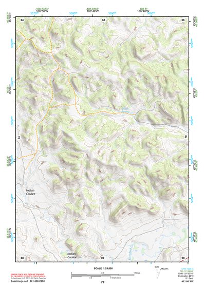 45106NW Page 77 Lame Deer Topo Preview 1