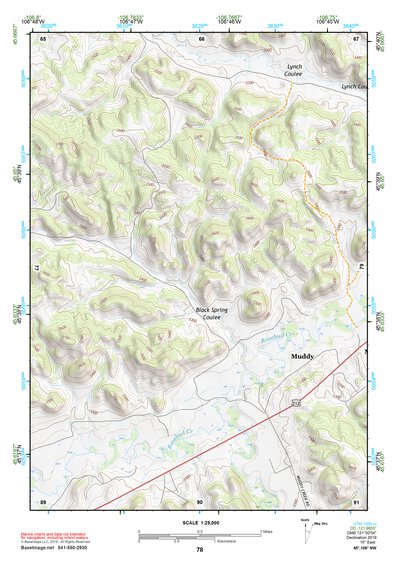 45106NW Page 78 Lame Deer Topo Preview 1