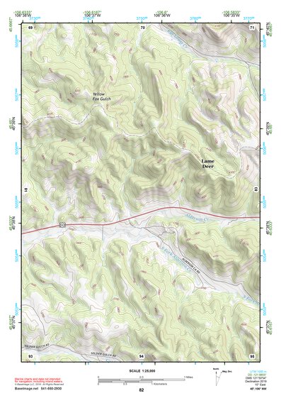 45106NW Page 82 Lame Deer Topo Preview 1