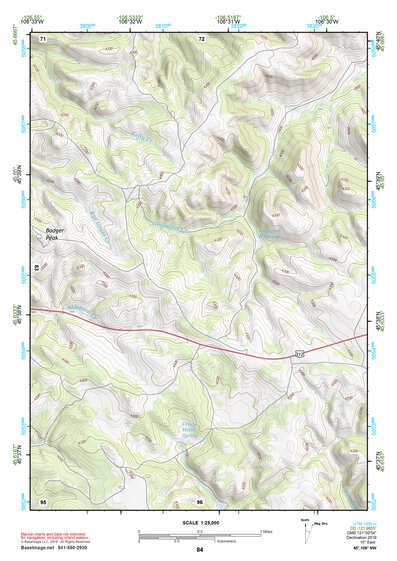 45106NW Page 84 Lame Deer Topo Preview 1