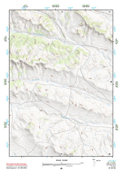 45106NW Page 85 Lame Deer Topo Preview 1