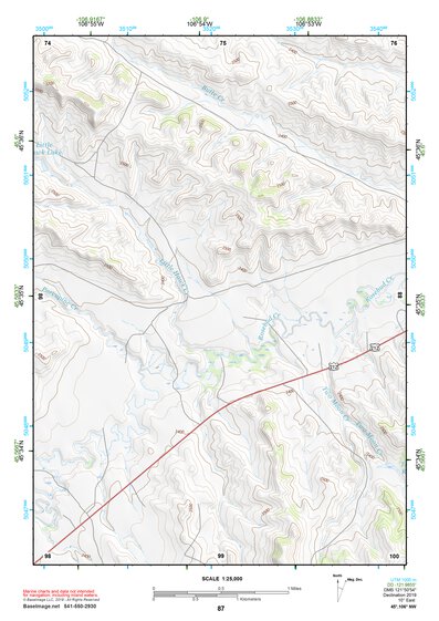 45106NW Page 87 Lame Deer Topo Preview 1