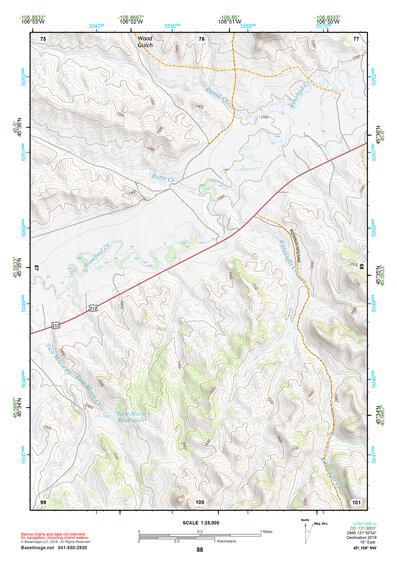 45106NW Page 88 Lame Deer Topo Preview 1
