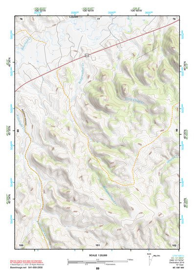 45106NW Page 89 Lame Deer Topo Preview 1