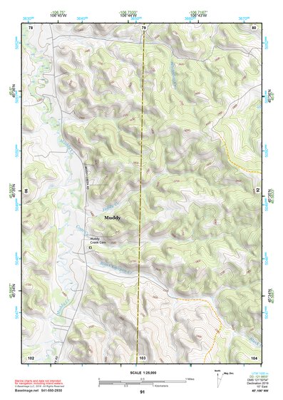 45106NW Page 91 Lame Deer Topo Preview 1