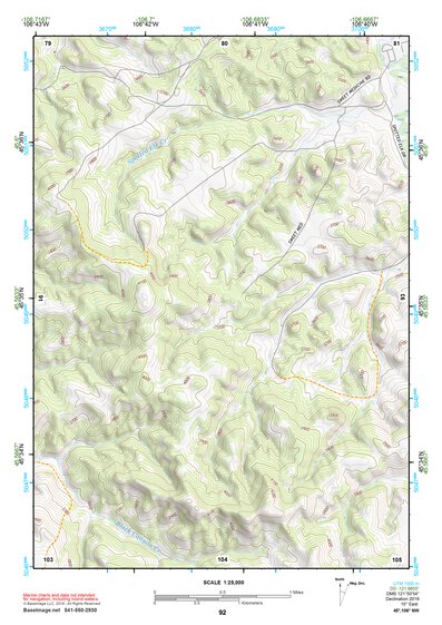 45106NW Page 92 Lame Deer Topo Preview 1