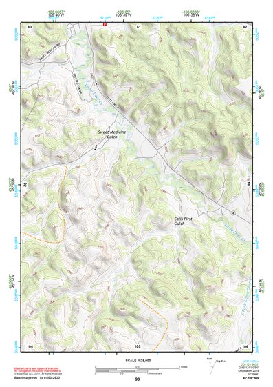 45106NW Page 93 Lame Deer Topo Preview 1