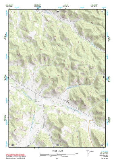 45106NW Page 94 Lame Deer Topo Preview 1