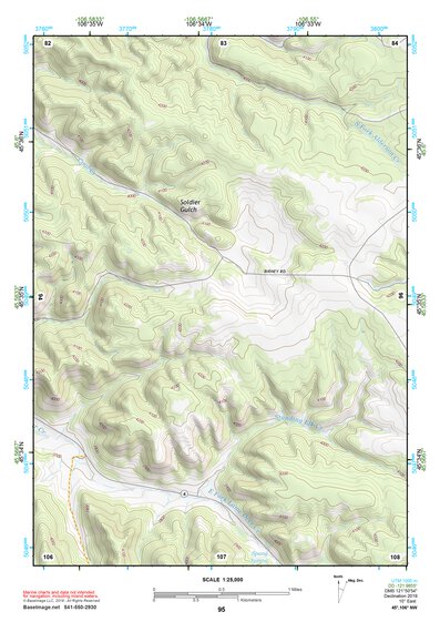 45106NW Page 95 Lame Deer Topo Preview 1