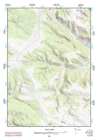 45106NW Page 96 Lame Deer Topo Preview 1
