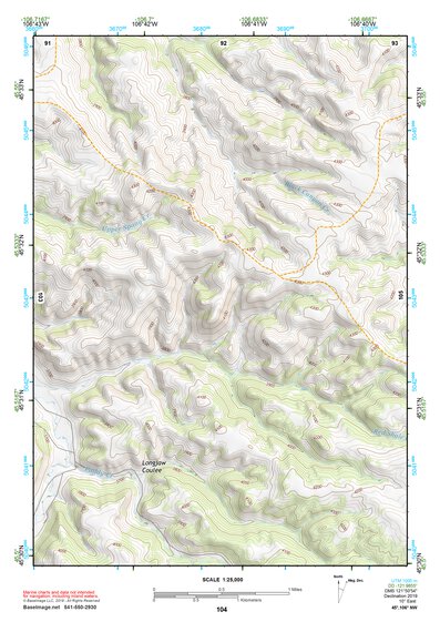 45106NW Page 104 Lame Deer Topo Preview 1