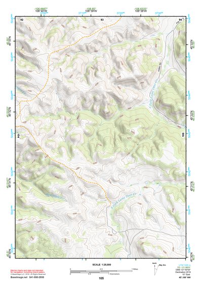 45106NW Page 105 Lame Deer Topo Preview 1