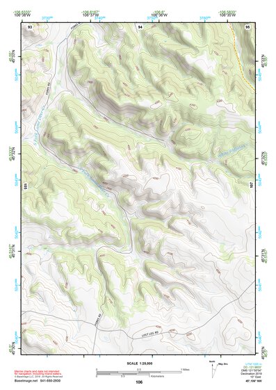 45106NW Page 106 Lame Deer Topo Preview 1