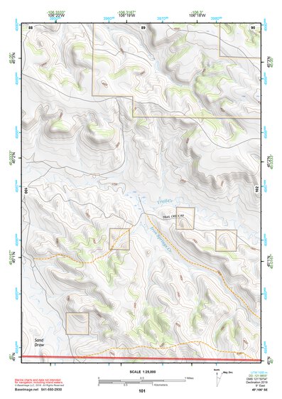45106SE Page 101 Birney Topo Preview 1