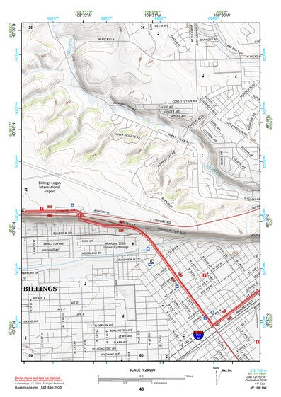 45108NW Page 48 Billings Topo Preview 1