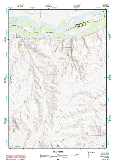 45108NW Page 87 Billings Topo Preview 1