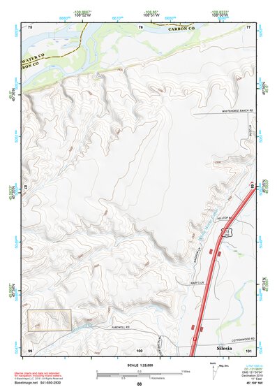 45108NW Page 88 Billings Topo Preview 1