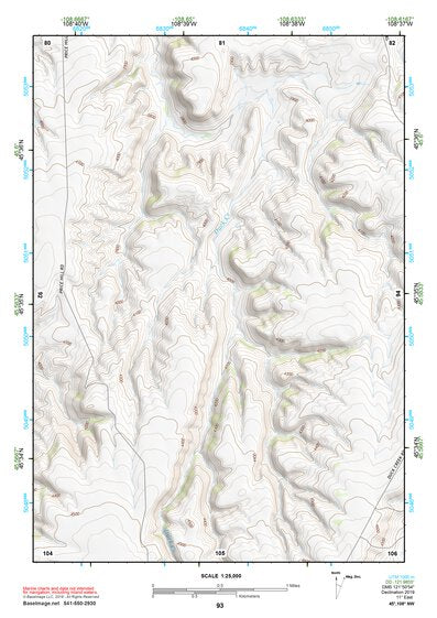45108NW Page 93 Billings Topo Preview 1