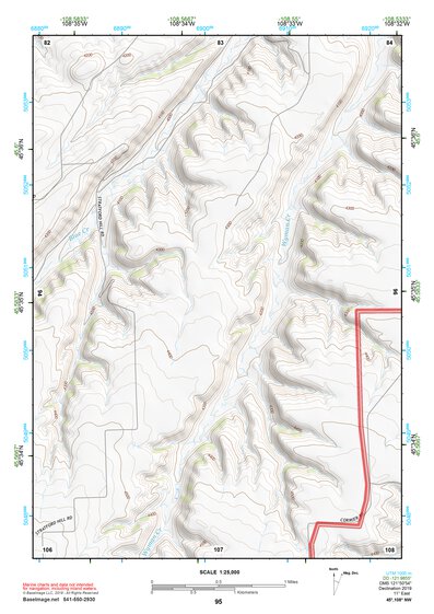 45108NW Page 95 Billings Topo Preview 1