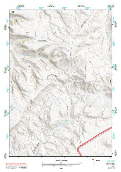 45108NW Page 105 Billings Topo Preview 1