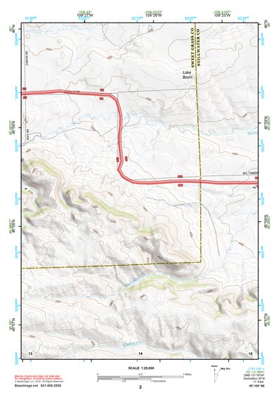 45109NE Page 2 Big Timber Topo Preview 1