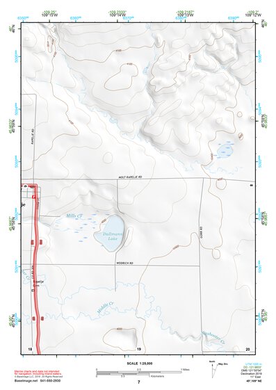 45109NE Page 7 Big Timber Topo Preview 1