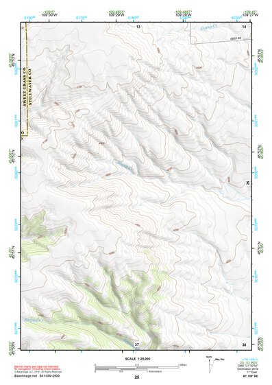 45109NE Page 25 Big Timber Topo Preview 1