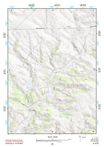 45109NE Page 52 Big Timber Topo Preview 1