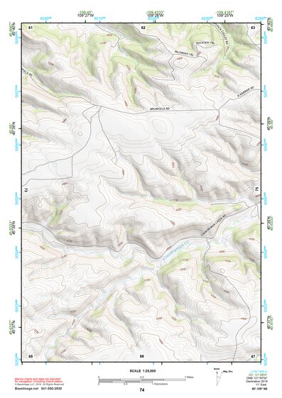 45109NE Page 74 Big Timber Topo Preview 1