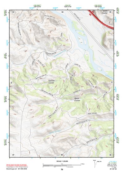 45109NE Page 76 Big Timber Topo Preview 1