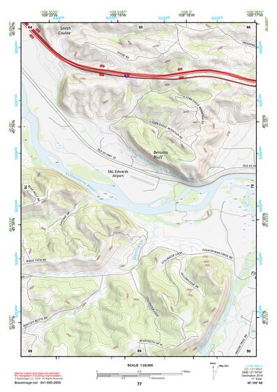 45109NE Page 77 Big Timber Topo Preview 1