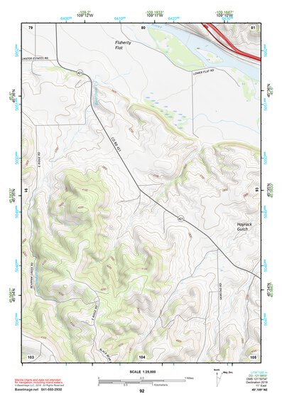 45109NE Page 92 Big Timber Topo Preview 1
