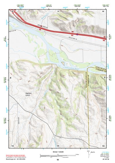 45109NE Page 93 Big Timber Topo Preview 1