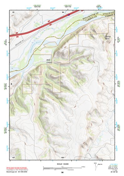 45109NE Page 96 Big Timber Topo Preview 1