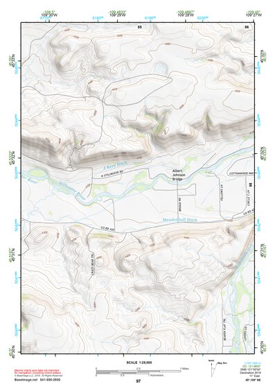 45109NE Page 97 Big Timber Topo Preview 1