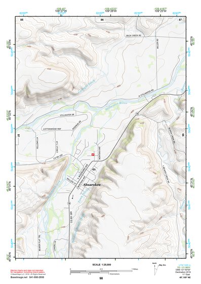 45109NE Page 98 Big Timber Topo Preview 1