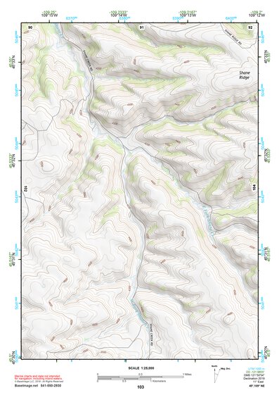 45109NE Page 103 Big Timber Topo Preview 1