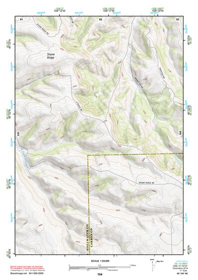 45109NE Page 104 Big Timber Topo Preview 1