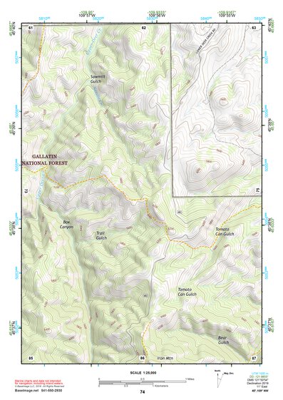 45109NW Page 74 Big Timber Topo Preview 1