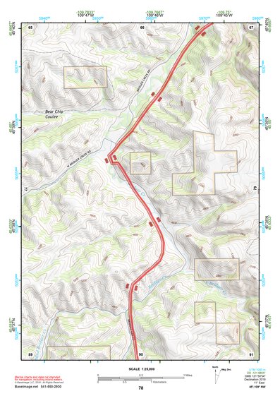 45109NW Page 78 Big Timber Topo Preview 1