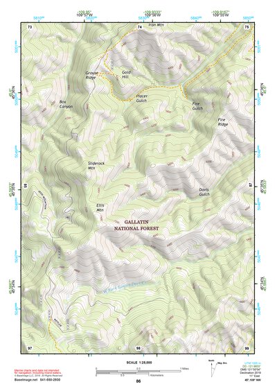 45109NW Page 86 Big Timber Topo Preview 1
