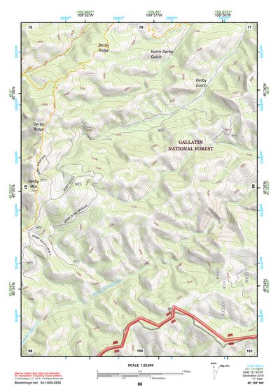 45109NW Page 88 Big Timber Topo Preview 1