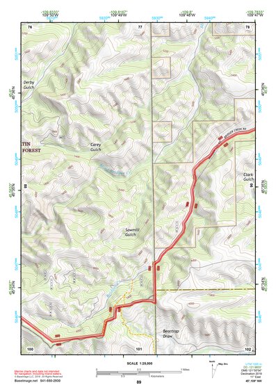 45109NW Page 89 Big Timber Topo Preview 1