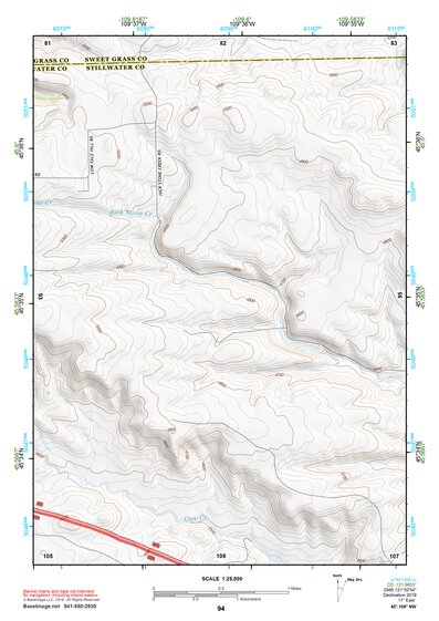 45109NW Page 94 Big Timber Topo Preview 1
