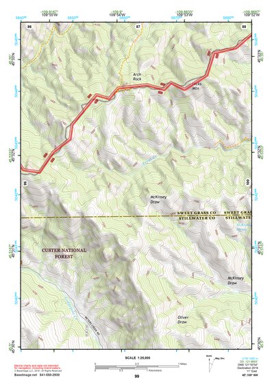 45109NW Page 99 Big Timber Topo Preview 1