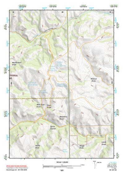 45109NW Page 101 Big Timber Topo Preview 1